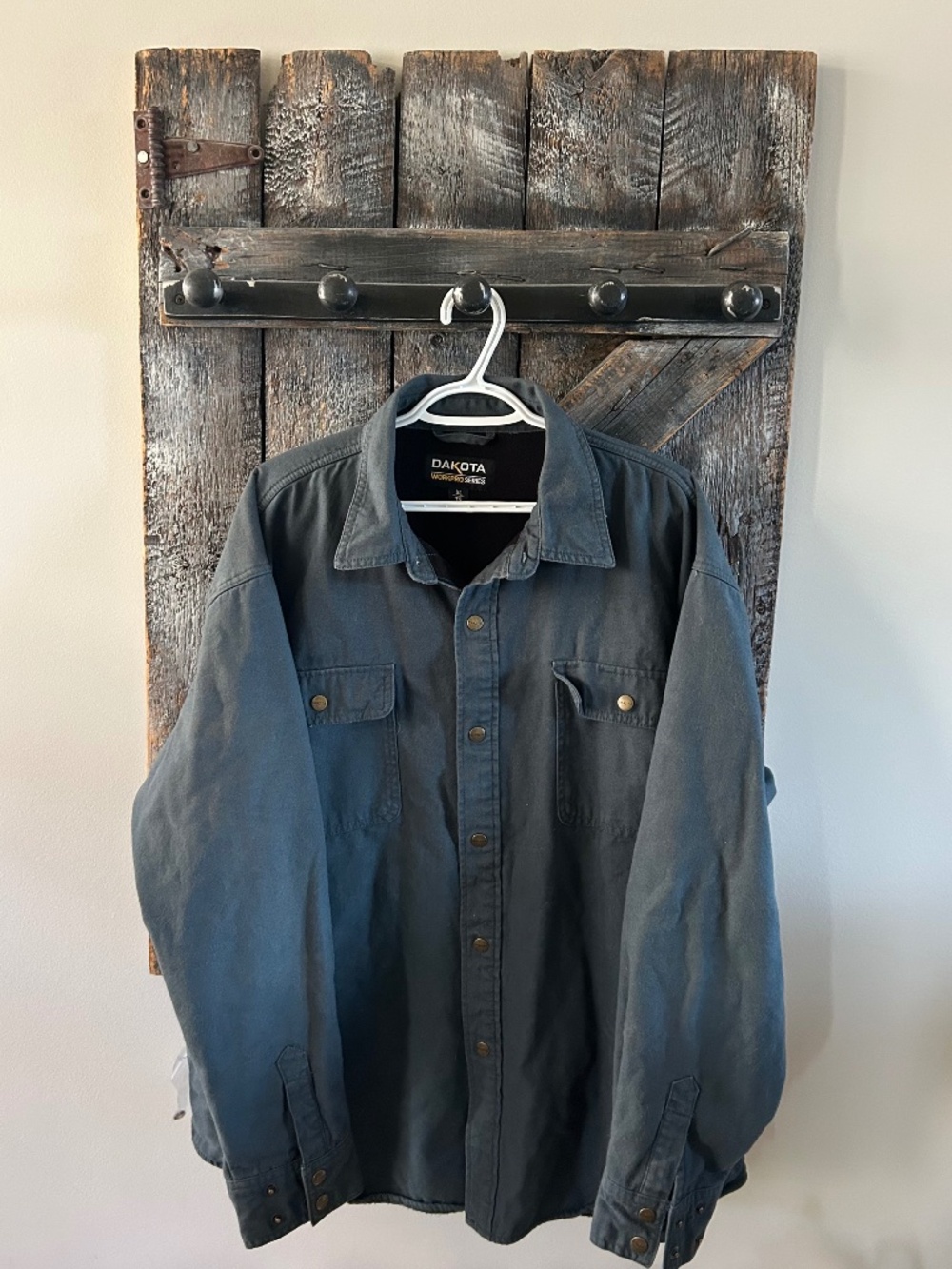 Men's Dakota Workpro Series Fleece Lined Snap Button Jacket